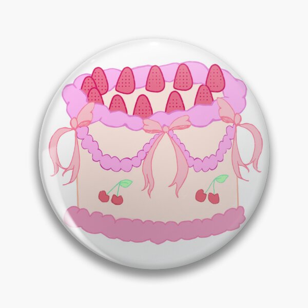 Item preview, Princess strawberry cherry cake. designed and sold by Wobbly745.