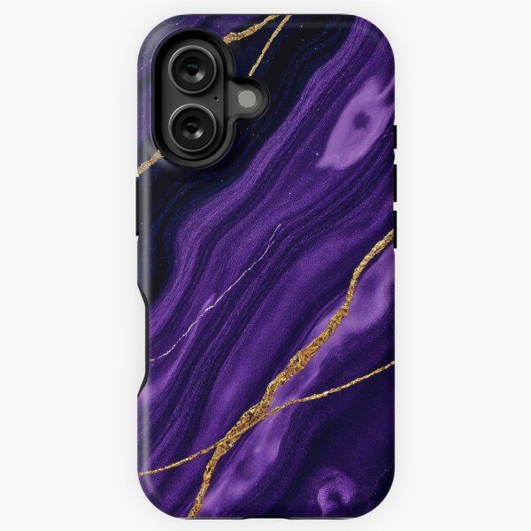 Aperçu de l'œuvre Marbre violet et or créée et vendue par RishabhArts1.