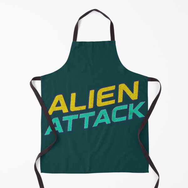Item preview, Alien Attack – Retro Space Game Typography designed and sold by SteadyRolling.