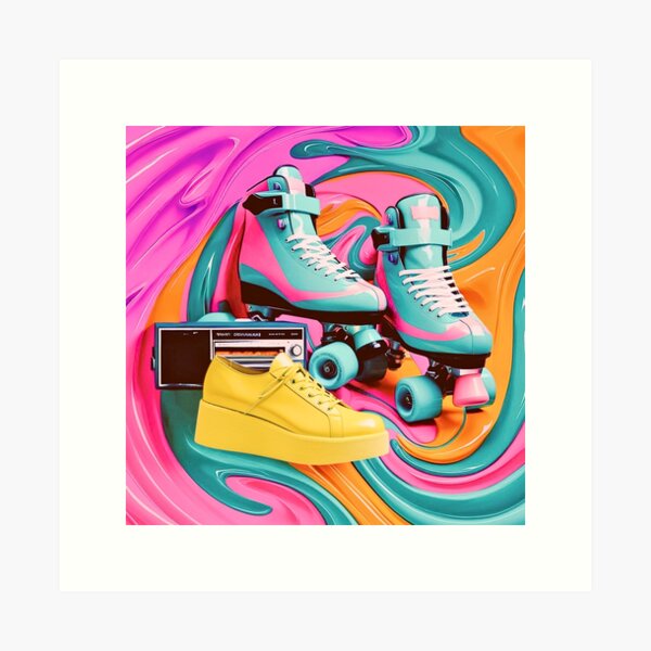 Item preview, retro pop art designed and sold by SKULLARTISTRY.