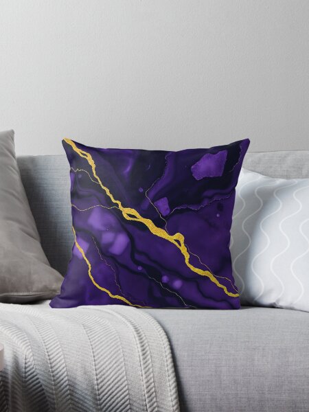 Aperçu de l'œuvre Marbre violet et or créée et vendue par RishabhArts1.