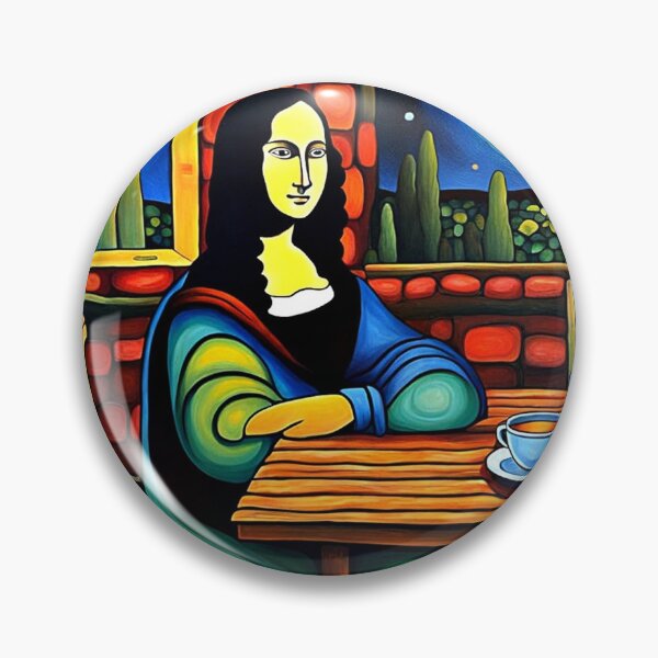 Item preview, Mona Lisa in Cafe 1 designed and sold by George Hutton Hunter.