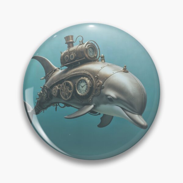 Item preview, Steampunk Dolphin designed and sold by NikkiBear67.