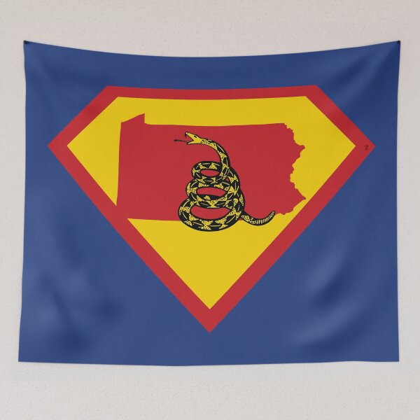 Item preview, PENNSYLVANIAN  PENNAMITE PENNSYLVANIER SHIELD - Freedom Is The Superpower -  Gadsden Snake Flag - Dont Tread On Me SUPERHERO PENNSYLVANIA design designed and sold by pelagio.