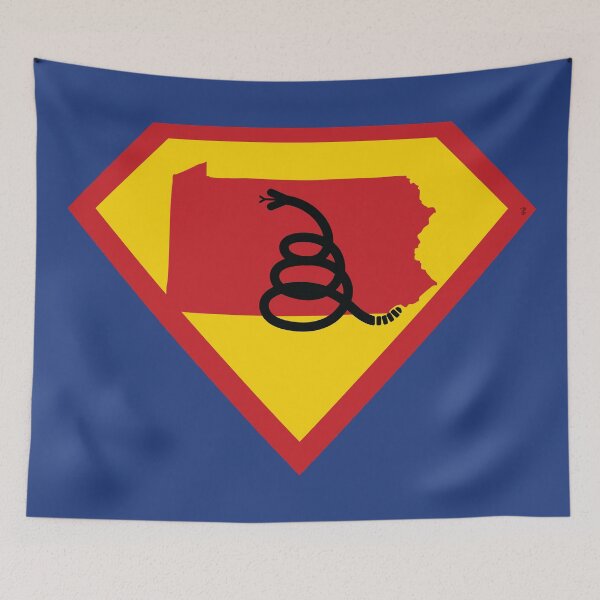 Item preview, PENNSYLVANIAN  PENNAMITE PENNSYLVANIER SHIELD - Freedom Is The Superpower - Modern Gadsden Snake Flag - Dont Tread On Me SUPERHERO PENNSYLVANIA design designed and sold by pelagio.