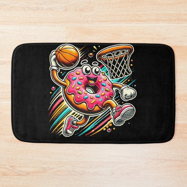 Item preview, Donut Playing Basketball Donut Lover Basketball Player designed and sold by Kimberley King Art  King Art.