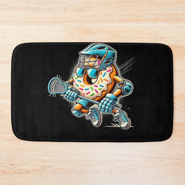 Item preview, Donut Playing Lacrosse Donut Lover Lacrosse Player designed and sold by Kimberley King Art  King Art.