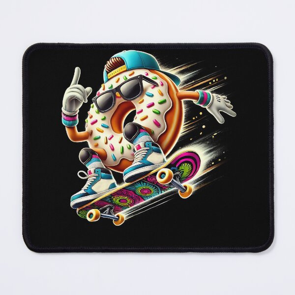 Item preview, Donut Skateboarding Donut Lover Skateboard Skateboarder designed and sold by Kimberley King Art  King Art.