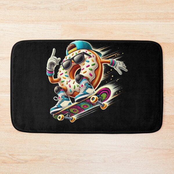 Item preview, Donut Skateboarding Donut Lover Skateboard Skateboarder designed and sold by Kimberley King Art  King Art.