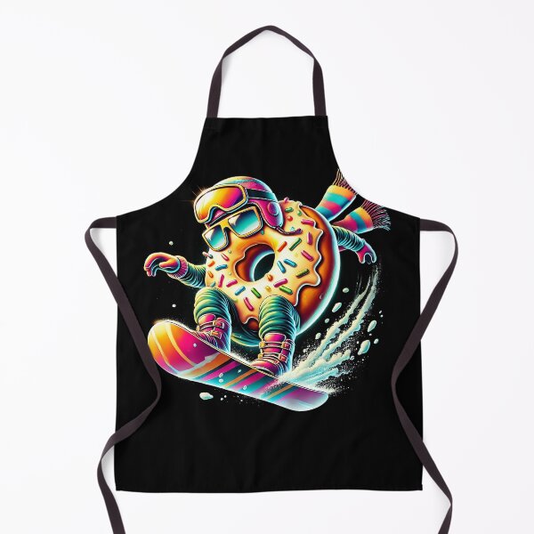 Item preview, Donut Snowboarding Donut Lover Snowboarder Snowboard designed and sold by Kimberley King Art  King Art.