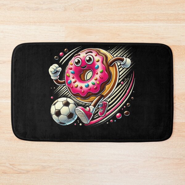 Item preview, Donut Playing Soccer Donut Lover Soccer Player designed and sold by Kimberley King Art  King Art.