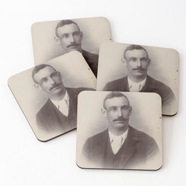 Item preview, Victorian Unknown Man Photo - 1890's designed and sold by ALCHEMIST.