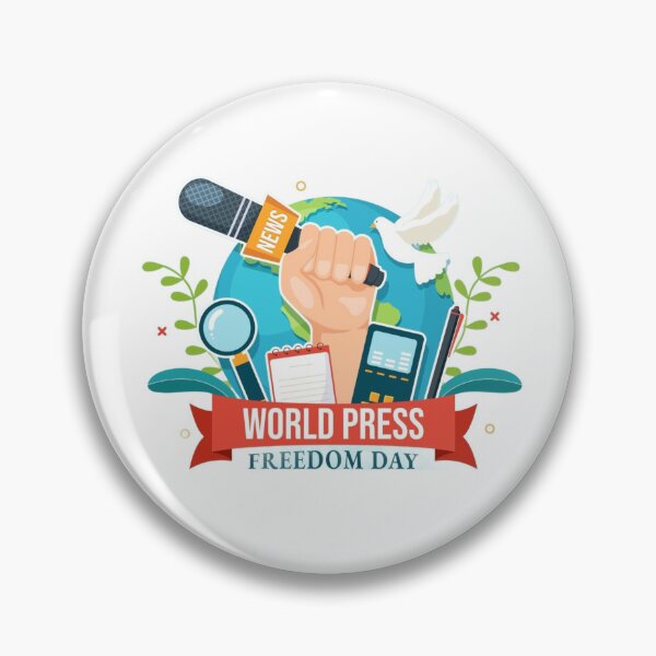 Item preview, "World Press Freedom Day: The Voice of Truth is Louder than Silence" designed and sold by julia alwali.