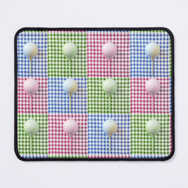 Item preview, Golf ball Gingham pattern designed and sold by BeebooDesign.