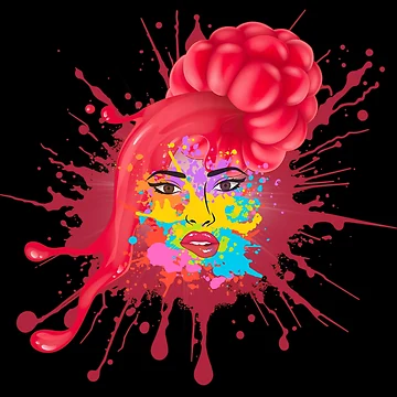 Artwork thumbnail, Madame Raspberry explodes! by ldoydesign