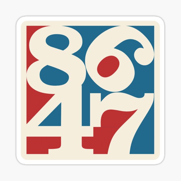 Item preview, 8647 Protest Art – Anti-Trump Design Inspired by LOVE Sculpture designed and sold by Rogue Transmission.