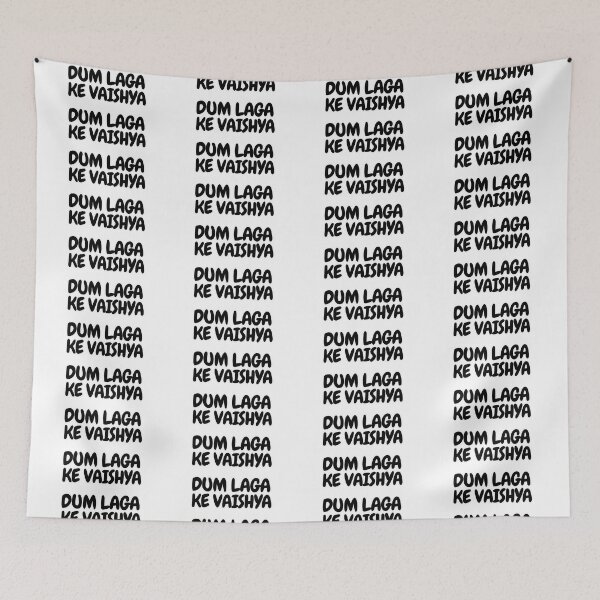 Item preview, Dum Laga Ke Vaishya ? | Bold Desi Satire Vibes designed and sold by PING 999 STUDIO.