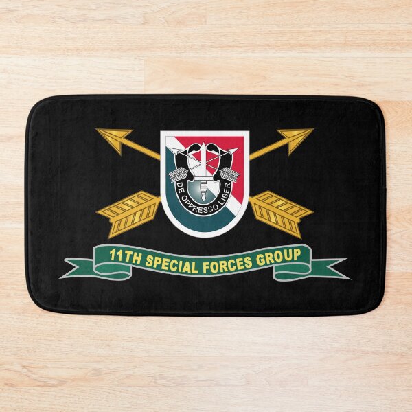 Item preview, Army - 11th Special Forces Group - Flash w Br - Ribbon X 300 designed and sold by Military Insignia Products.