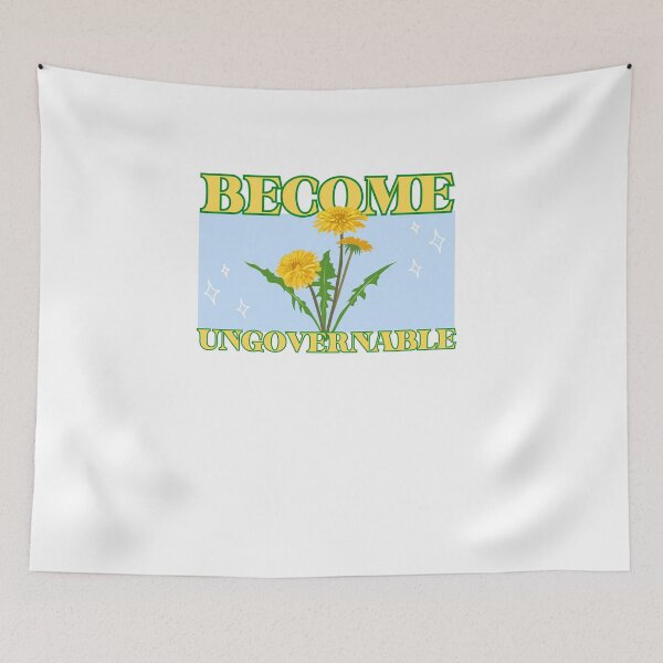 Item preview, Become Ungovernable dandelion designed and sold by goblinbabe.