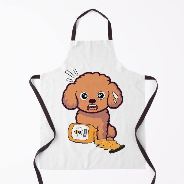 Item preview, Funny Brown Dog spilled a jar of honey designed and sold by Pet Station.