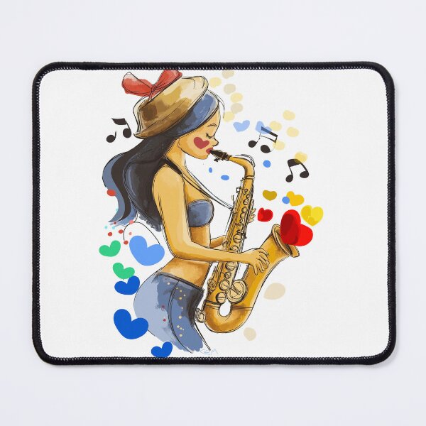 Item preview, LADY SAX designed and sold by CemDigitalArt.