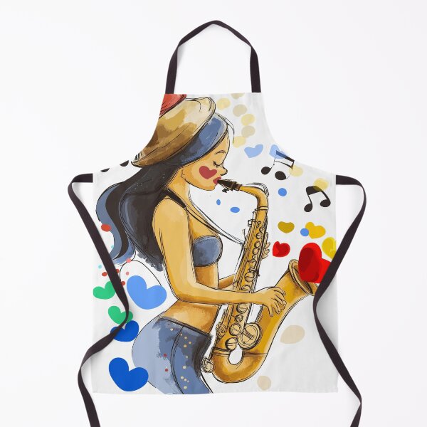 Item preview, LADY SAX designed and sold by CemDigitalArt.