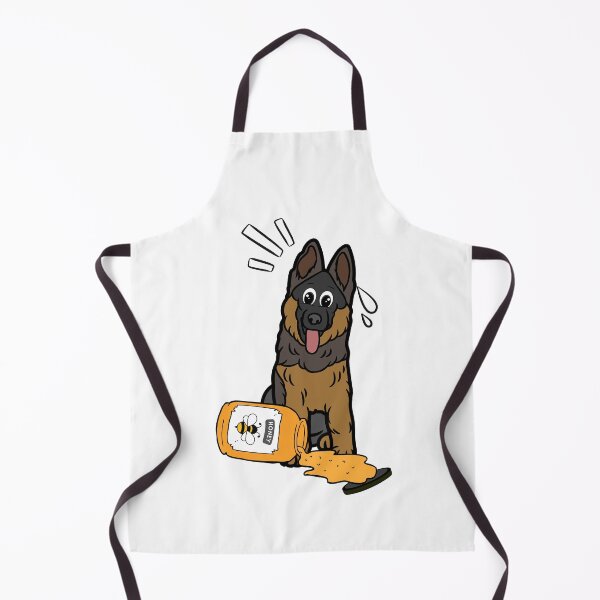 Item preview, Funny Guard Dog spilled a jar of honey designed and sold by Pet Station.
