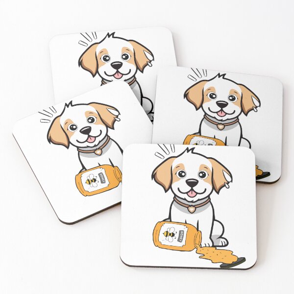 Item preview, Happy Dog spilled a jar of honey designed and sold by Pet Station.