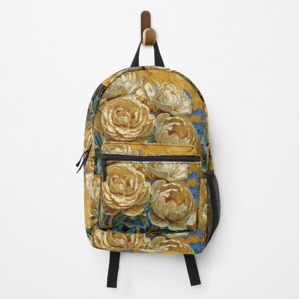 Item preview, Golden Peonies in Van Gogh Dreamscape designed and sold by CrystalCove11.