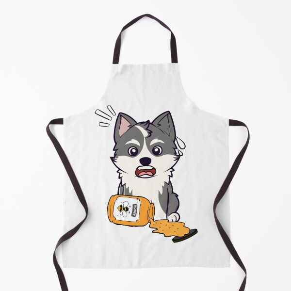 Item preview, Funny Husky Dog spilled a jar of honey designed and sold by Pet Station.