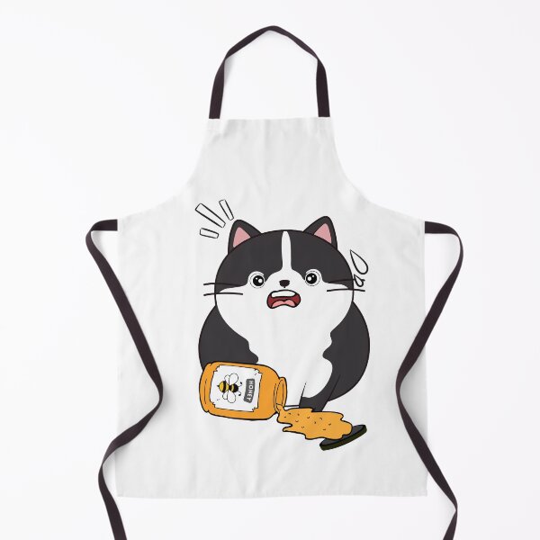 Item preview, Funny Fat Cat spilled a jar of honey designed and sold by Pet Station.