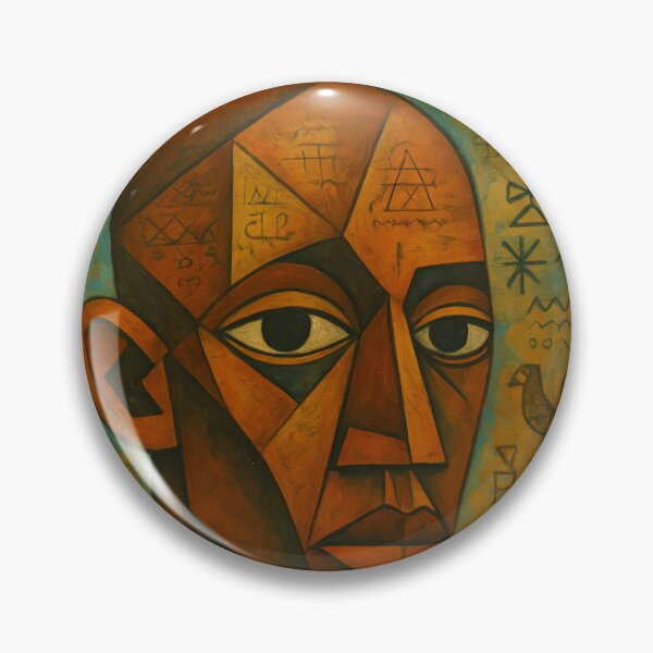 Item preview, Cubism, symbolism. Portrait of an African Boy designed and sold by BoBiloArt.