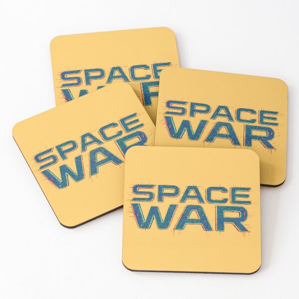 Item preview, Space War – Glitched Retro Sci-Fi Text Design designed and sold by SteadyRolling.