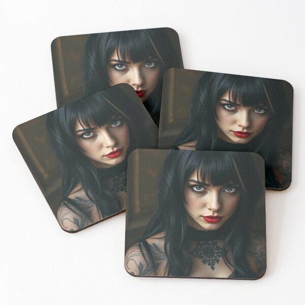 Item preview, A dark lady designed and sold by e-not-shop.