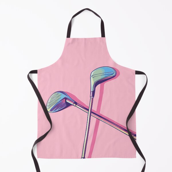 Item preview, Golf Club Pink Pattern designed and sold by BeebooDesign.