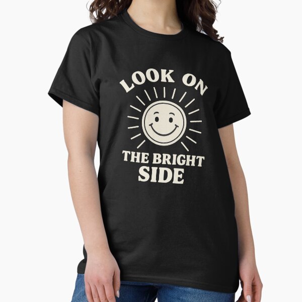 Item preview, Bright Side Retro Sun – Vintage Positivity Tee designed and sold by Threadmood.