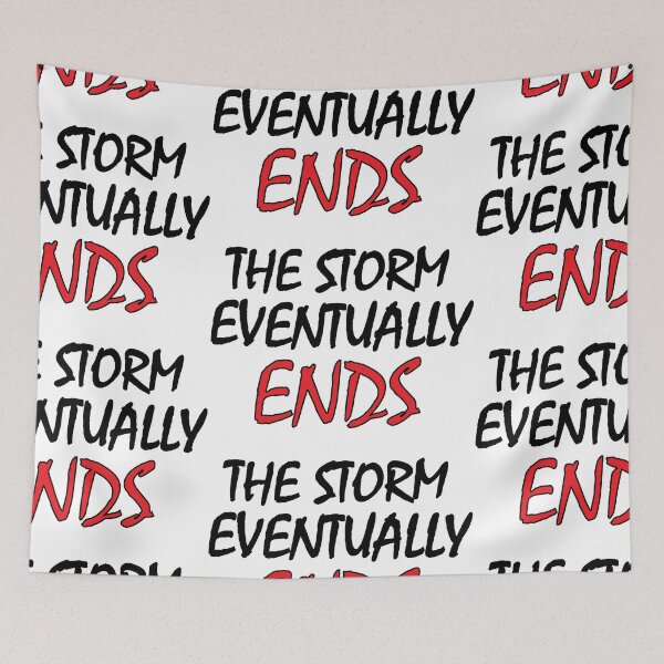 Item preview,  The storm eventually ends. designed and sold by Positive Mindzet!.