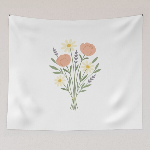 Item preview, Wildflower Whimsy – Cottagecore Floral Bouquet designed and sold by Hydravisions.