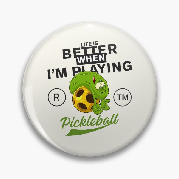 Item preview, Life is better when I'm playing pickleball designed and sold by Peerless-Prime.