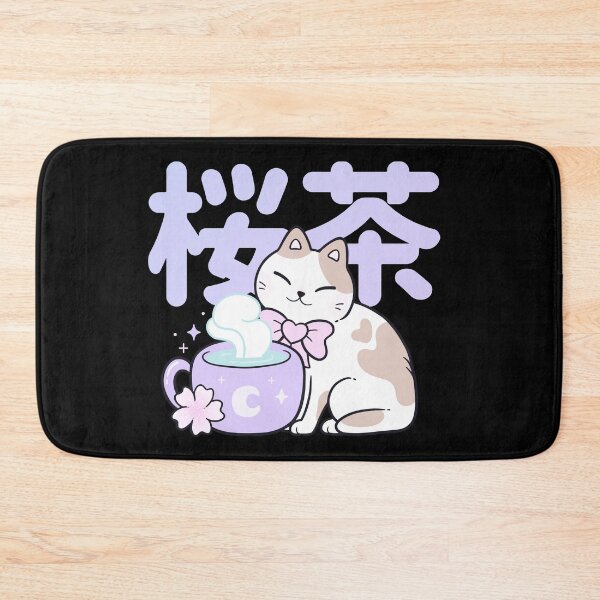 Item preview, Sakura Tea Kitty 桜茶 | Nikury designed and sold by nikury.