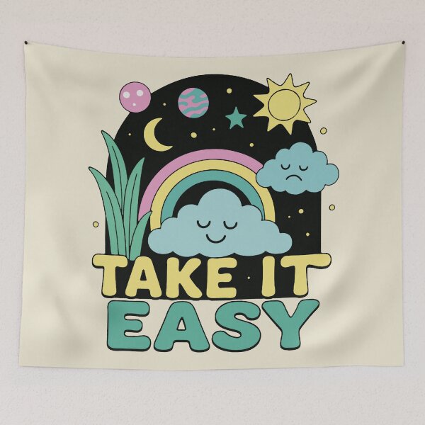 Item preview, Groovy Cosmic Take It Easy designed and sold by zzz888.
