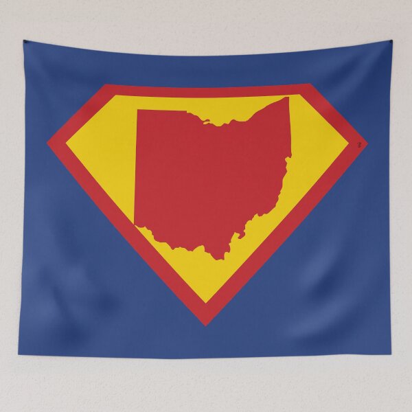 Item preview, OHIOAN  SHIELD - Freedom Is The Superpower -   SUPERHERO OHIO design designed and sold by pelagio.
