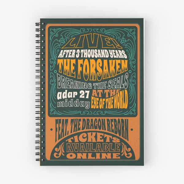 Item preview, The Forsaken - Live Poster designed and sold by Taveren-Tavern.