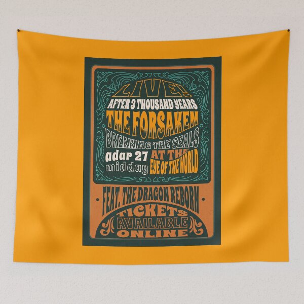 Item preview, The Forsaken - Live Poster designed and sold by Taveren-Tavern.
