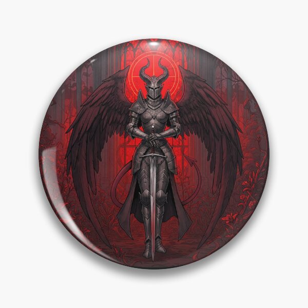 Item preview, Crimson Winged Knight of the Abyss designed and sold by PixCthulhu.