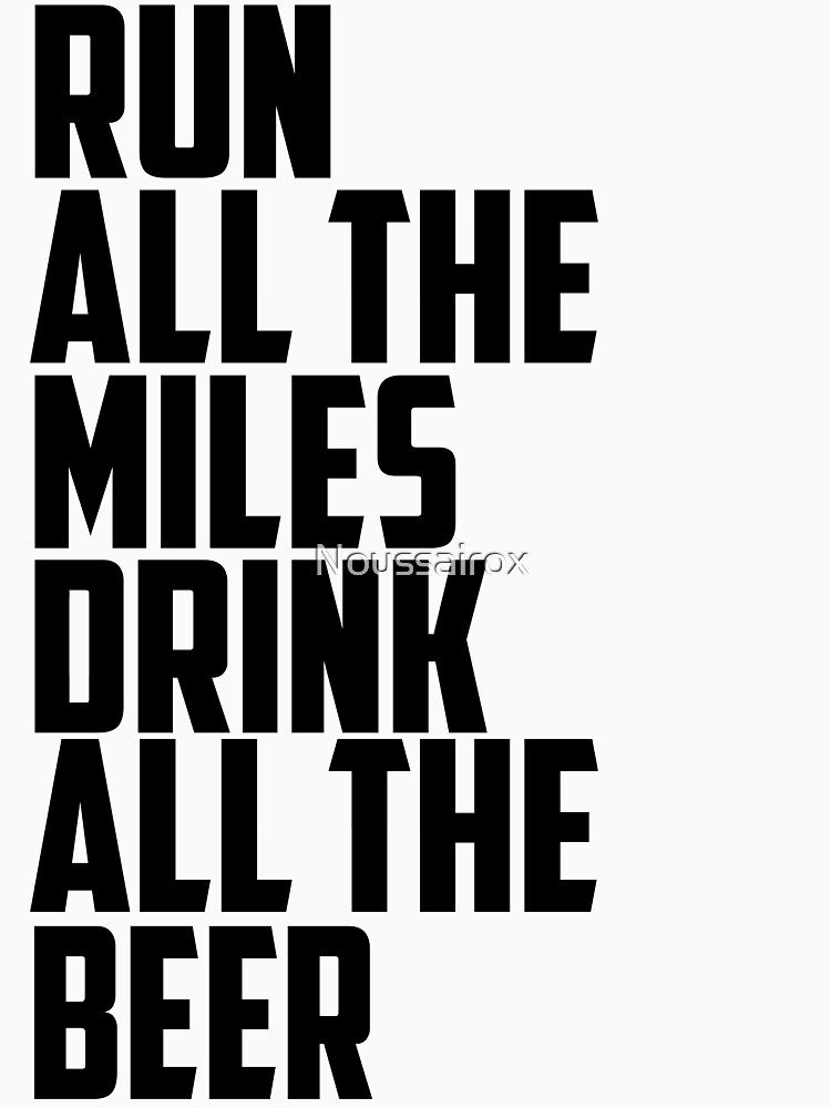 Run All The Miles Drink All The Beer Tank, Womens Workout Top, Womens Running Shirt, Workout Motivation, Funny Workout Shirt, Gym Apparel by Noussairox