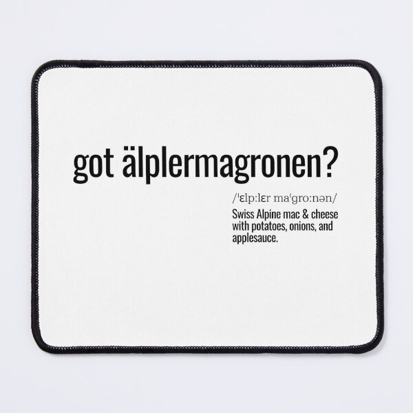 Item preview, Got älplermagronen? designed and sold by nature. electrified..
