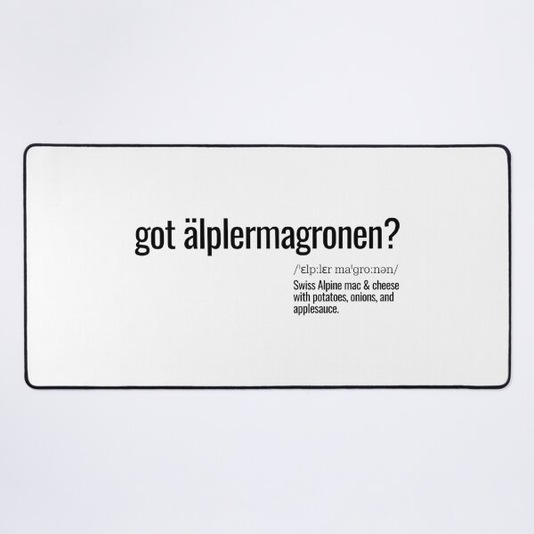 Item preview, Got älplermagronen? designed and sold by nature. electrified..