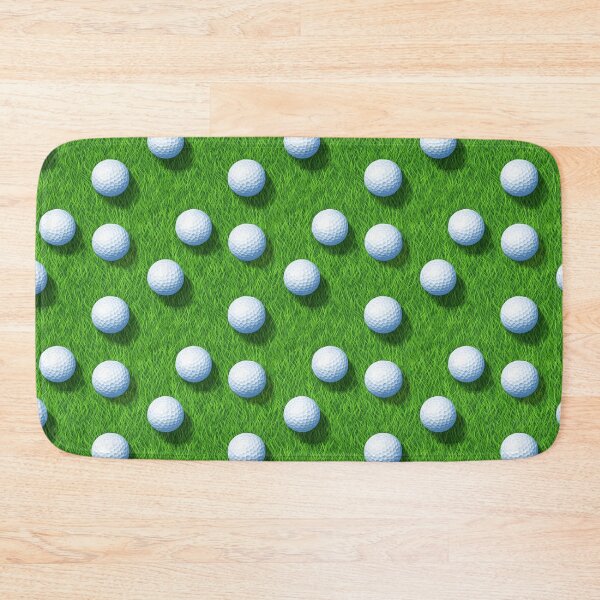 Item preview, Golf ball on grass seamless pattern designed and sold by BeebooDesign.