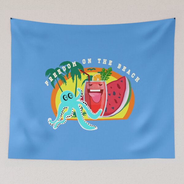 Item preview, Freedom on the beach perfect beach fun logo designed and sold by vibeno1.